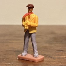 PLASTY WESTERN GERMANY Binoculars HIKER Hunter SWOPPET FIGURE VINTAGE 1960s 1/32