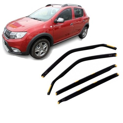 Windabweiser HEKO Passend Für Dacia Stepway 2 2012-2020 4-Tlg