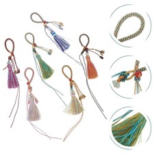 Assorted Color Durable Tassel Pendants for Bags Keychains and Phone Charms