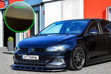 Spoilerschwert Frontspoiler Splitter V2 aus ABS für VW Polo 6 2G OEM Optik