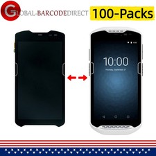 100Packs TC51 LCD Display with Touch Screen Digitizer For Zebra TC51 TC510K TC56