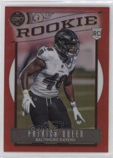 2020 Panini Chronicles Legacy Update Rookies Red 19/99 Patrick Queen #206 fm0