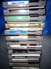 Vintage LOT OF 12 Nintendo Video Games Batman Link Wolf Cobra Defender Combat A