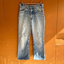 70s Levi's Vintage Flare Denim 646 Stamp 8