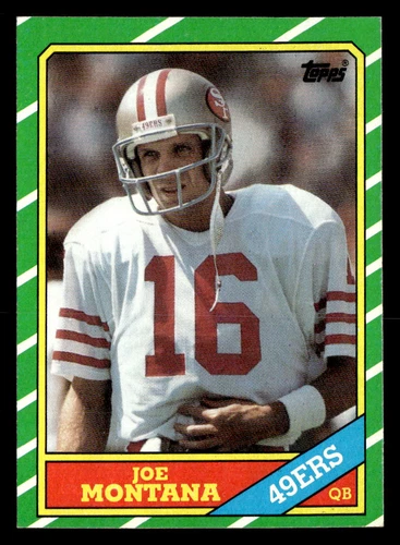1986 Topps #156 Joe Montana