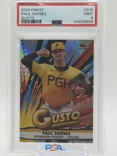 2025 Finest #G-10 Paul Skenes Gusto PSA 9