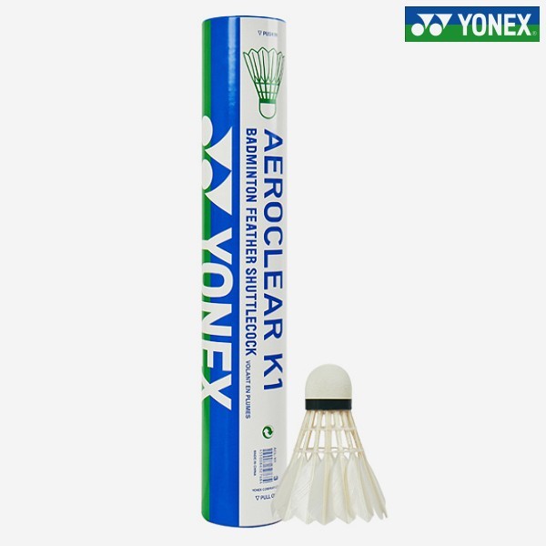 Yonex AEROCLEAR K1 Badminton Feather Shuttlecock 12 PCS Racket 04