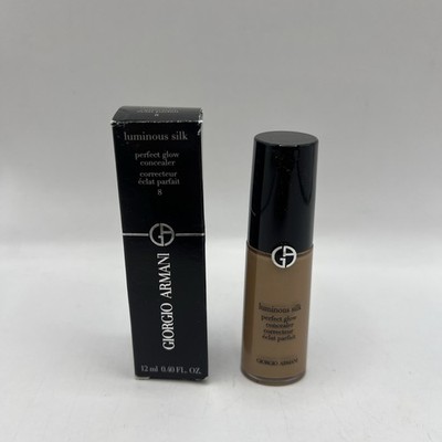 GIORGIO ARMANI ~ LUMINOUS SILK PERFECT GLOW CONCEALER ~ # 8 ~ 0.40 OZ