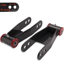 2" Rear Drop Lowering Shackle - 2 Inch Drop Shackles for Silverado 1500 Sierra