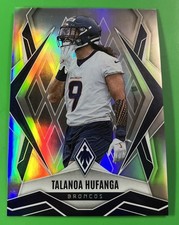 2025 Panini Football Phoenix Talanoa Hufanga #79 Denver Broncos Silver Holo