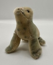 Steiff Robby Seal Mohair Plush 5 Inch No IDs Germany Vintage