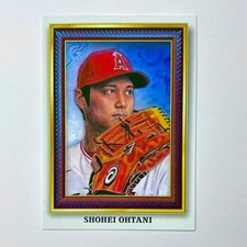 Shohei Ohtani 2022 Topps Gallery Limited to 99 copies Portrait Gallery Blue /99