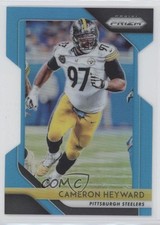 2018 Panini Prizm Light Blue Prizm 19/199 Cameron Heyward #35 07d9