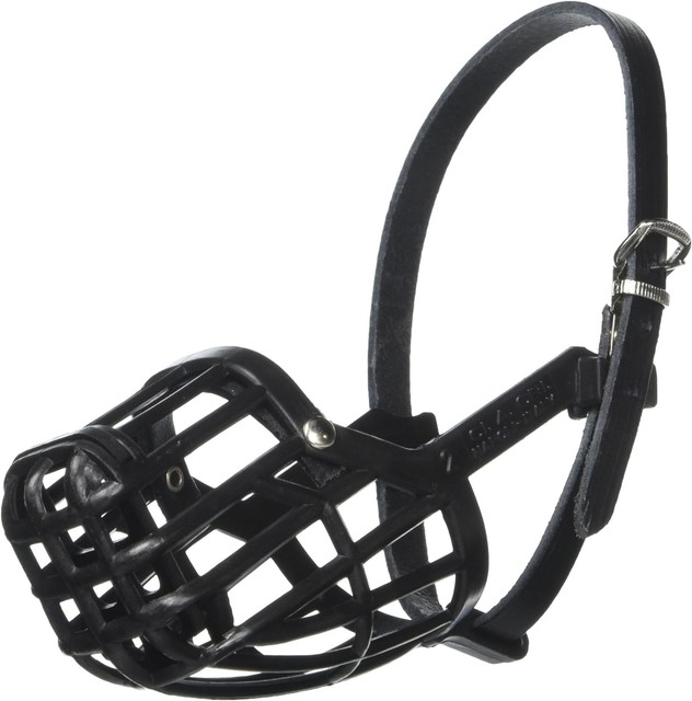 OmniPet Leather Brothers Italian Basket Dog Muzzle