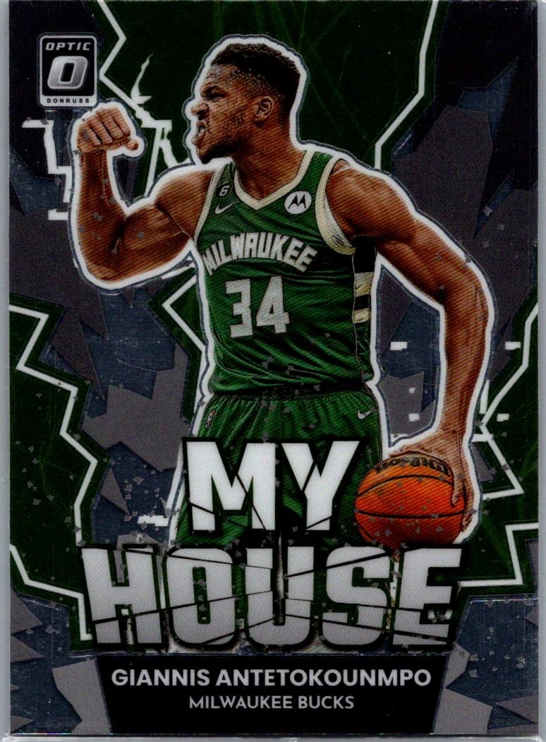 2022-23 Panini Optic Giannis Antetokounmpo My House #6