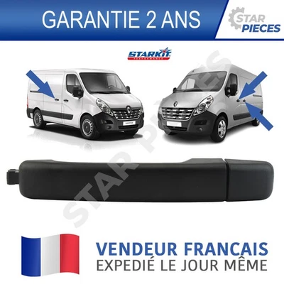 POIGNEE DE PORTE LATERALE COULISSANTE DROITE MASTER 3 III MOVANO B NV400 10- - Photo 1/4