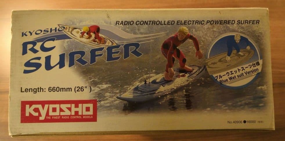 【未開封、未組立】京商 RC SURFER(RCサーファー) 初代 オリジナル Kyosho RC Surfer First Generation Original Unopened Vintage：JPN