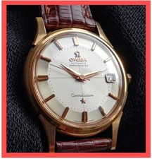 (18k Solid Rose Gold) Omega Constellation Pie...