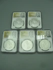 2023 Fiji Morgan Silver Dollar Carson City 5 Coin Set NGC MS 70 "1880-1884 CC"