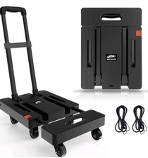 SOLEJAZZ Folding Hand Truck Dolly, Portable Dolly for Moving, 230KG Trolley