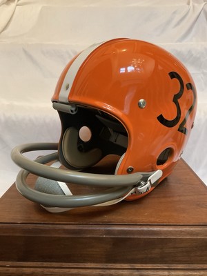 1957-1959 Cleveland Browns Riddell RK4 Football Helmet Jim Brown Rookie 