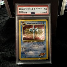 PSA 7 Misty’s Tentacruel 10/132 Holo Gym Heroes 2000 Pokemon WOTC on eBay