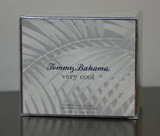 VERY COOL by TOMMY BAHAMA spray COLOGNE 100ml 3.4 oz WOODEN LID OLD LARGE SEALED
