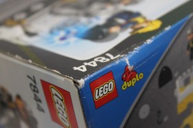 RARE ~ NISB ~ Hard to Find ~ LEGO DUPLO: Airport Rescue Truck (Item #7844)