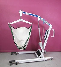 Sizewise Bari Lift 1000 lb Bariatric Patient Transfer Lift w/ Battery & Sling