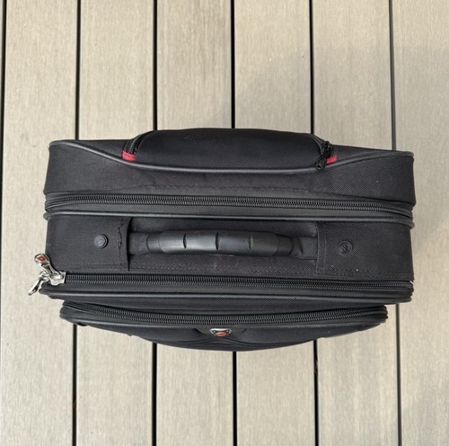 Wenger Swiss Gear Patriot Laptop Case Wheeled Travel Cabin Bag Extended Handle - Afbeelding 6 van 10