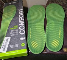 SUPERFEET Comfort Max Run insoles Size F Men 11.5-13 Women 12.5 Max Cushion