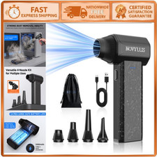 Rechargeable Cordless Air Duster - 150,000 RPM, 3 Speed, Fast Charging, for PC 