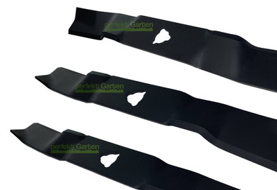 3 X 49,5 CM Messer für Stiga 135 Titan RM135 / 1134696701 1134696702 1134913101