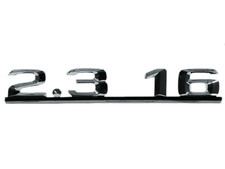 Typenkennzeichen 2.3 16 Mercedes W201 Heckdeckel 2018171315