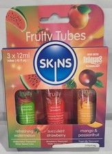 SKINS Sex Lube Set Water Based Lube Tingle Lube a Silicone Lubricant BB 11/27