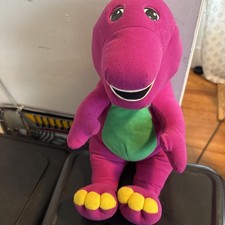 Vintage Barney Plush Dinosaur 1995 1996 Lyons Partnership 24 works