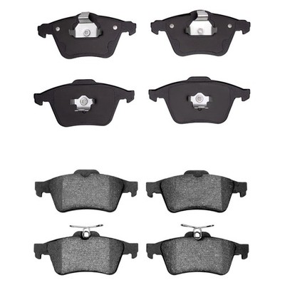 For Volvo S40 04-11 R1 Concepts Optimum OEp Front & Rear Brake Pad Set