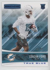 2017 Panini Rookies & Stars Rookies True Blue 42/49 Isaiah Ford #208 1u0