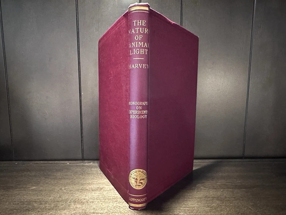 1920 The Nature Of Animal Light E. Newton Harvey Illustrated 1st Edition Book - Imagem 3 de 4
