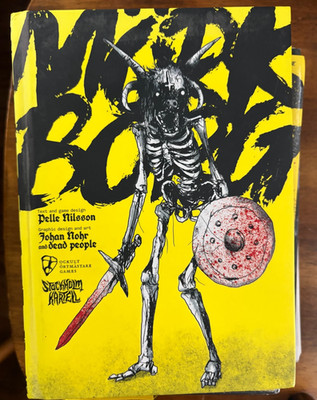 Mork Borg Doom Metal Roleplaying Game RPG Core Rulebook Hardcover