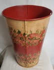 Vintage French Country Style Hand Painted Metal Sap Bucket — photo 2