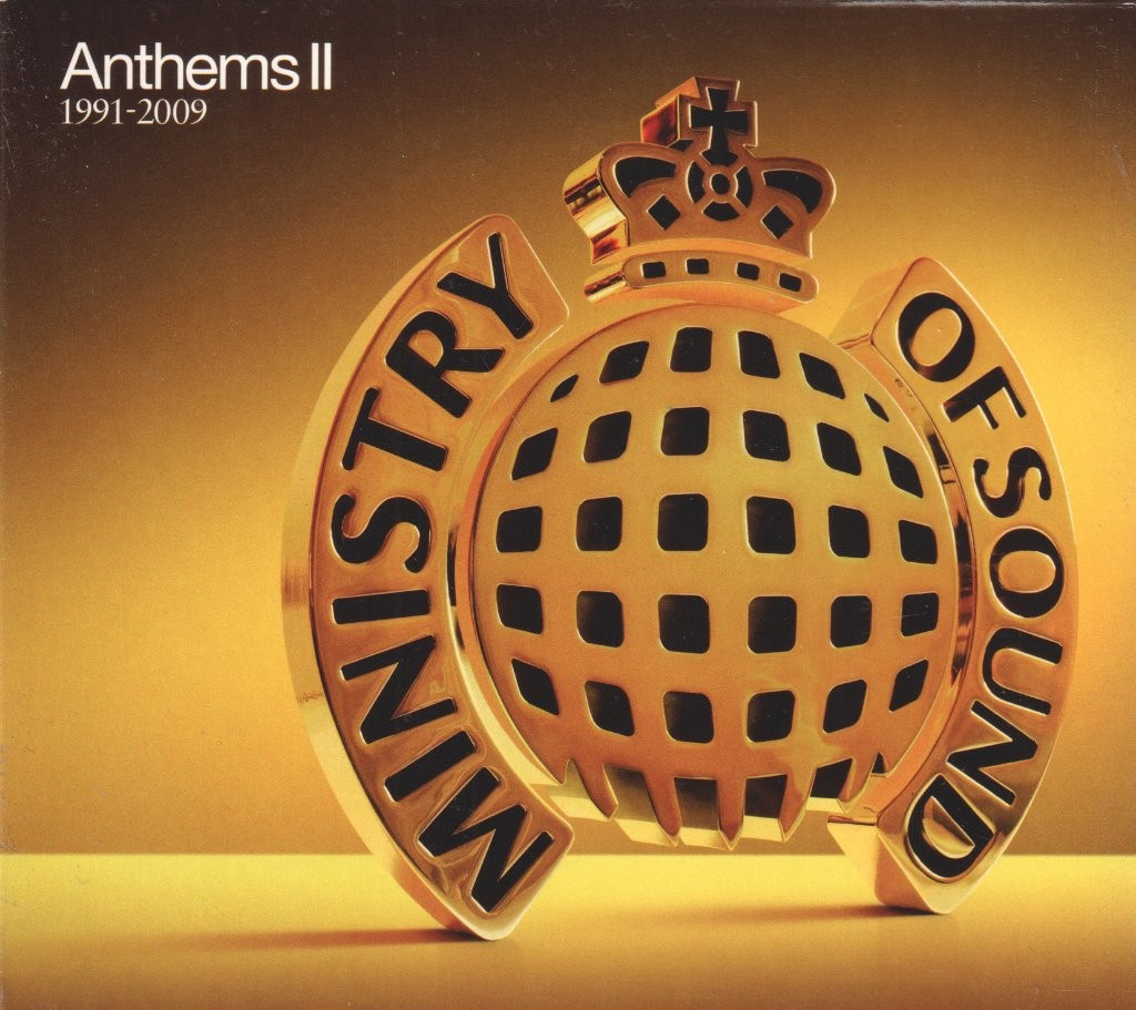 Various Artists Anthems II 1991-2009 CD set UK Ministry of Sound 2008 3 X CD