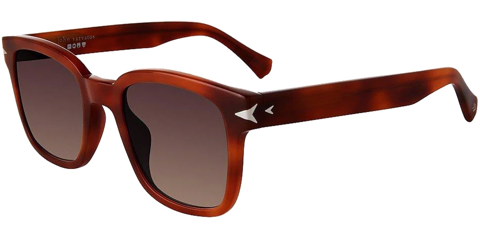 John Varvatos Venice Mens Soft Square Classic Sunglasses - SJV564510 - Japan 6790₽