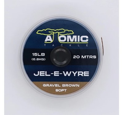 ATOMIC TACKLE | JEL'E'WYRE SOFT - BESCHICHTETES HOOKLINK ZUM KARPFENANGELN *GRATISVERSAND*
