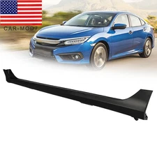 New Left Driver Side Rocker Panel Skirt Molding For 2016-2020 Honda Civic Sedan