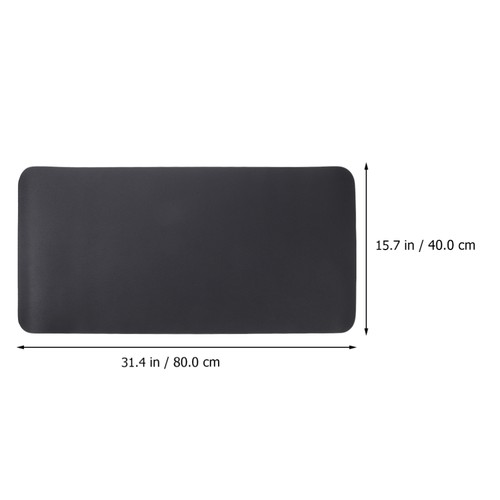 Home Gaming Desk Mouse Pad Black Gaming Mouse Pad Large Mouse Pad - 第 6/12 張圖片