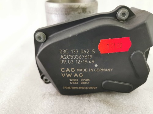 Skoda VW Audi 1.4 TSI Drosselklappe Drosselklappengehäuse throttle body - Picture 3 of 5