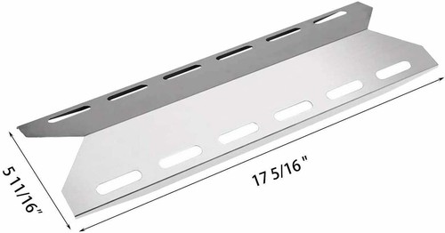 10-Pack Replacement Parts Set for Nexgrill Charmglow Grill Heat Plates Burners - Picture 2 of 3