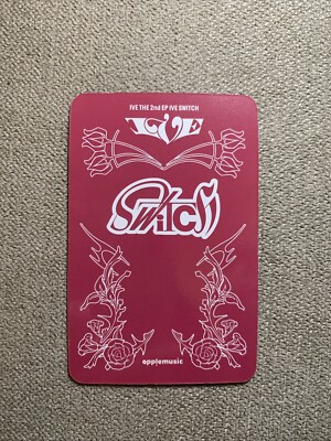 IVE LIZ IVE SWITCH Official Album POB Photocards AppleMusic | eBay