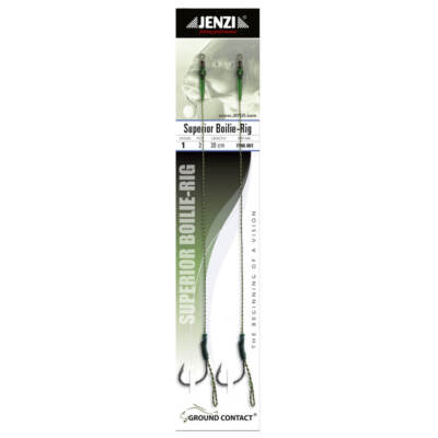 Jenzi Boilie Rig Classic Superior Boilie Rig 2 Pieces Fishing Hooks Carp